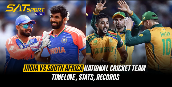 India vs. South Africa National Cricket Team Timeline and Stats